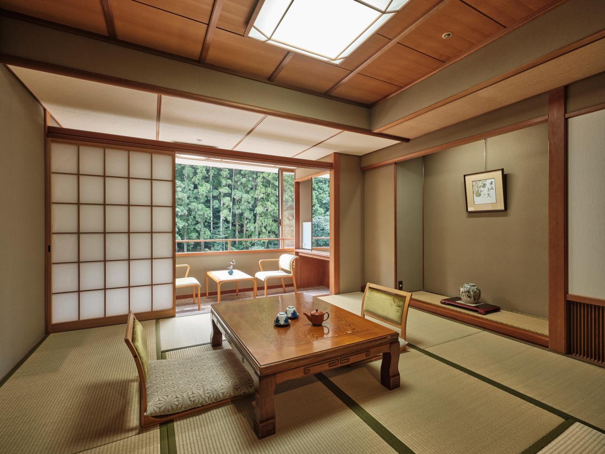Sansuikan Kawayu Midoriya Hongu Buitenkant foto